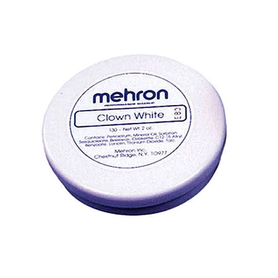 Weiße Clown Schminke 3 Weiße Clown Schminke