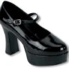Mary Jane Pumps Schwarz Gr.38/39