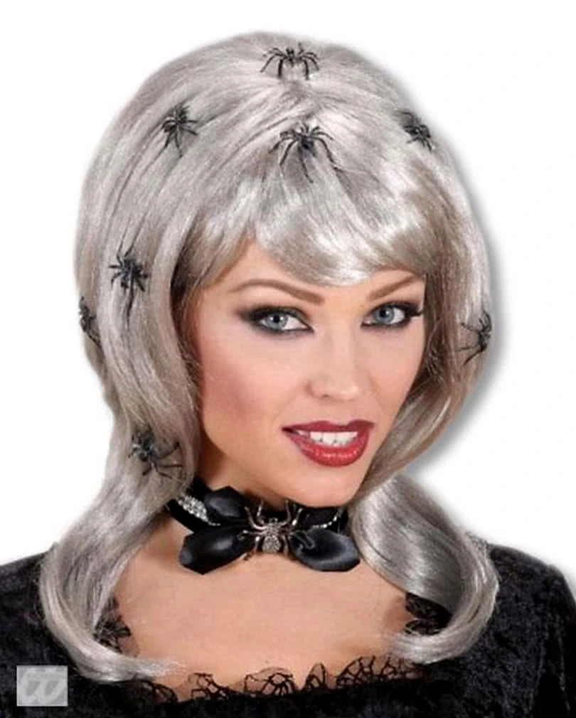 Spinnenlady Perücke 3 Spinnenlady Perücke