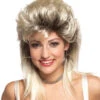 80er Jahre Rockstar Perücke Damen