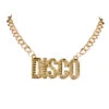 70`s Disco Halskette -FaschingFreude Verkäufe 70er jahre disco halskette 70er jahre kostuemzubehoer disco chain necklace 38834 01