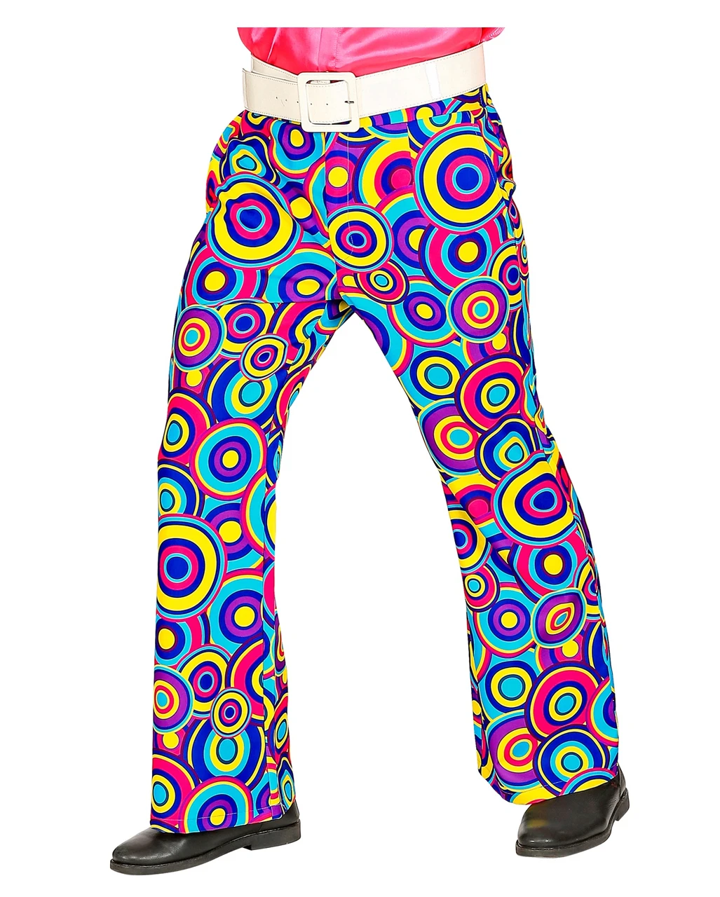 70ies Hose Bubbles Blau 3 70ies Hose Bubbles Blau