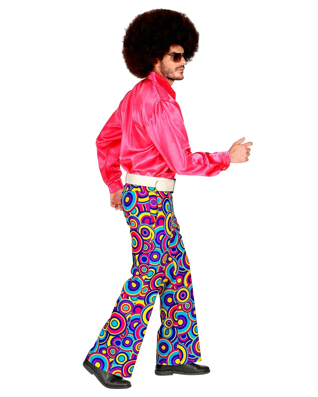 70ies Hose Bubbles Blau 6 70ies Hose Bubbles Blau – Bild 4