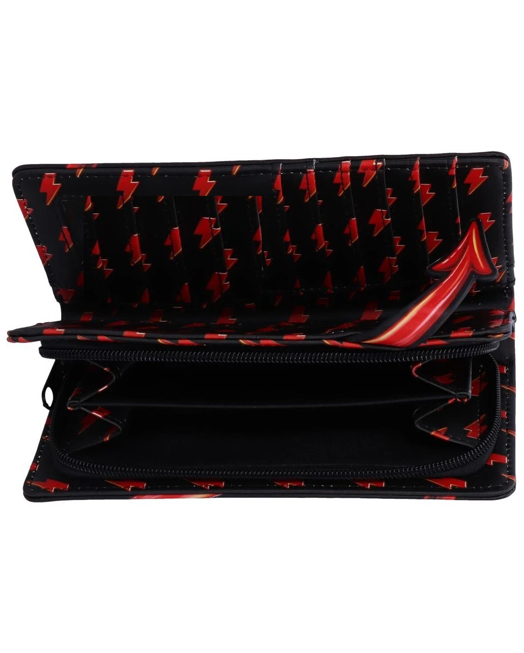 AC/DC Geldbörse Mit Teufelsschwanz Als Verschluss 7 AC/DC Geldbörse Mit Teufelsschwanz Als Verschluss – Bild 5