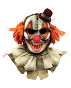 Vintage Clown Vogelscheuche Maske