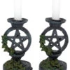 Antike Pentagramm Kerzenständer 2 St. 1 Antike Pentagramm Kerzenständer 2 St. -FaschingFreude Verkäufe antike pentagramm kerzenleuchter antic pentagram candlesticks gothic deko halloween tischdeko 51134 01