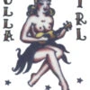 Hawaii Girl Aufklebe Tattoo -FaschingFreude Verkäufe aufklebe tattoo hawaii faketaetowierung vintage tattoo hulagirl 17584