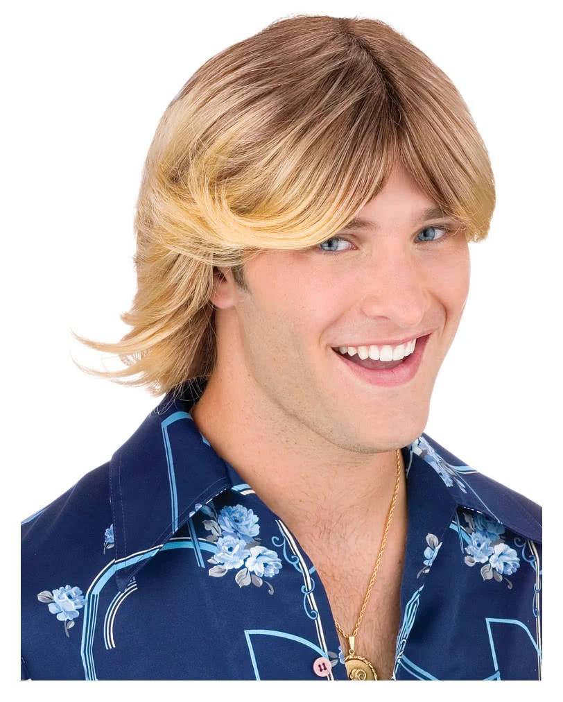 Surfer Boy Perücke Blond 3 Surfer Boy Perücke Blond