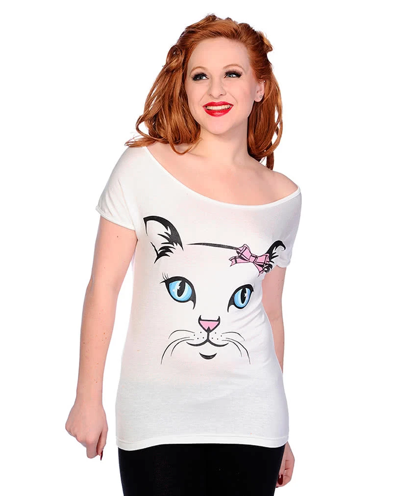 Sommershirt Cat Face 3 Sommershirt Cat Face