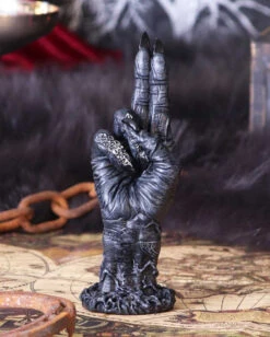 Baphomet's Prophezeiung Hand 19cm 15 Baphomet's Prophezeiung Hand 19cm -FaschingFreude Verkäufe baphomets prophecy hand figur baphomets prophecy hand figurine gothic deko 54556 07