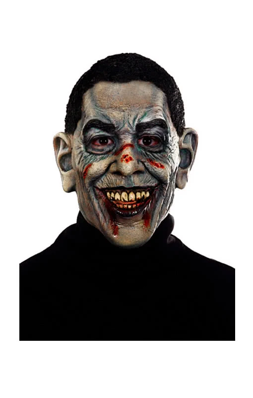 Zombie Obama Maske 3 Zombie Obama Maske