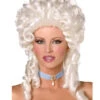 Fever Barockperücke Silberweiß -FaschingFreude Verkäufe barock damenperuecke silberweiss fever peruecke von smiffys baroque wig 23276