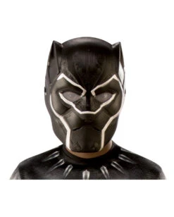Black Panther Halbmaske Für Kinder