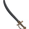 Schwert Black Pirate -FaschingFreude Verkäufe black pirate piratenschwert krummsaebel spielzeugwaffe faschings zubehoer 29305