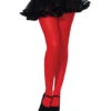 Nylon Strumpfhose Blickdicht Rot -FaschingFreude Verkäufe blickdichte nylon strumpfhose rot 38165