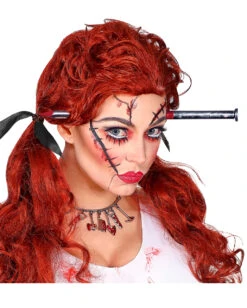 Blutiger Nagel Im Kopf -FaschingFreude Verkäufe blutiger nagel im kopf haarreifen mit nagel halloween scherzartikel nagel durch kopf 18335 03