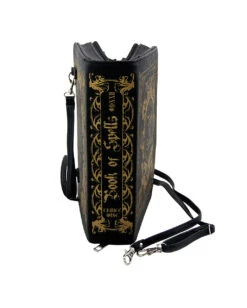 Book Of Spells Clutch Handtasche -FaschingFreude Verkäufe book of spells clutch umhaengetasche gothic handtasche witch accessoires 37530 4