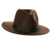 Brauner Herrenhut Mit Hutband