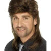 Brauner Vokuhila Herren Perücke 2 Brauner Vokuhila Herren Perücke -FaschingFreude Verkäufe brauner vokuhila herren peruecke prollo peruecke 80er jahre herren peruecke brown mullet wig 36636 01