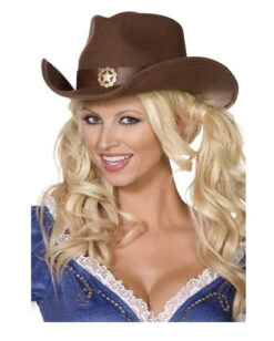 Authentischer Cowboyhut Aus Filz