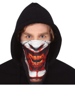 Creepy Clown Mund & Nasenschutz