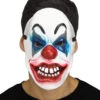 Verrückter Clown Halbmaske