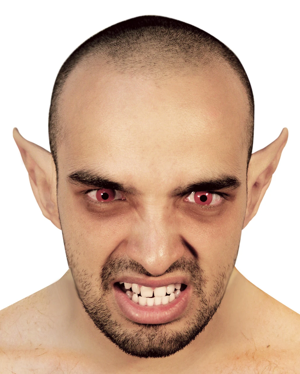 Dämonen Ohren Latex Applikation 3 Dämonen Ohren Latex Applikation