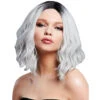 Perücke Cara Eisgrau Für Damen