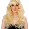 Dunkelblonde Damen Langhaarperücke -FaschingFreude Verkäufe damen langhaarperuecke dunkelblond faschingsperuecke blond kunsthaarperuecke ladies wig blond 25890