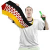 Deutschland Krawatte Extra Large -FaschingFreude Verkäufe deutschland krawatte xxl fan artikel deutschland wm party accessoire 8802443