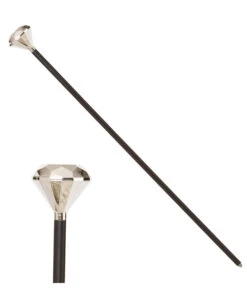 Gehstock Mit Diamantförmigen Knauf