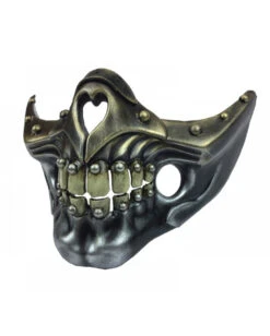Dishonored Totenkopf Halbmaske -FaschingFreude Verkäufe dishonored totenkopf halbmaske dishonored skull halfmask steampunk maske 50511 03