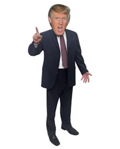 Donald Trump Stoffmaske -FaschingFreude Verkäufe donald trump maske usa praesident maske politiker maske bild2 28065