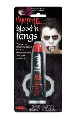 Vampirzähne Economy Mit Blut