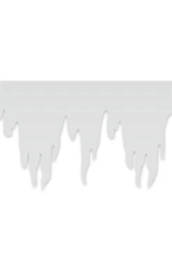 Eiszapfengirlande Mit Glittereffekt