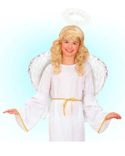 Weiße Engelsflügel Mit Federn 51x46cm -FaschingFreude Verkäufe engelsfluegel mit weissen federn white angel wings kostuemfluegel und zuebehoer 52424 2