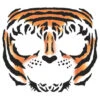 Gesichtstattoo Tiger 2 Gesichtstattoo Tiger -FaschingFreude Verkäufe face tattoo tiger gesichtstattoo zum aufkleben tier make up 37665 1