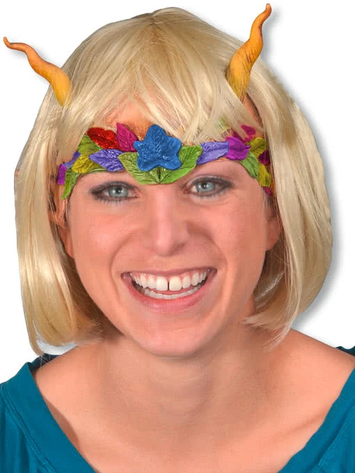 Feen Halbmaske Mit Perücke 3 Feen Halbmaske Mit Perücke