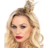 Zartes Krönchen Als Kostümaccessoire Gold -FaschingFreude Verkäufe filigranes goldkroenchen faschings und halloween kronen und kopfschmuck gold crown headband 38183 2