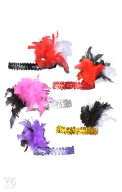 Charleston Federkopfschmuck Verschiedenfarbig
