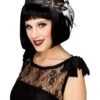 Graues Flapper Haarband Deluxe 1 Graues Flapper Haarband Deluxe -FaschingFreude Verkäufe flapper haarband deluxe grau kostuemband verkleidungszubehoer faschingsband deluxe flapper headband grey 25686