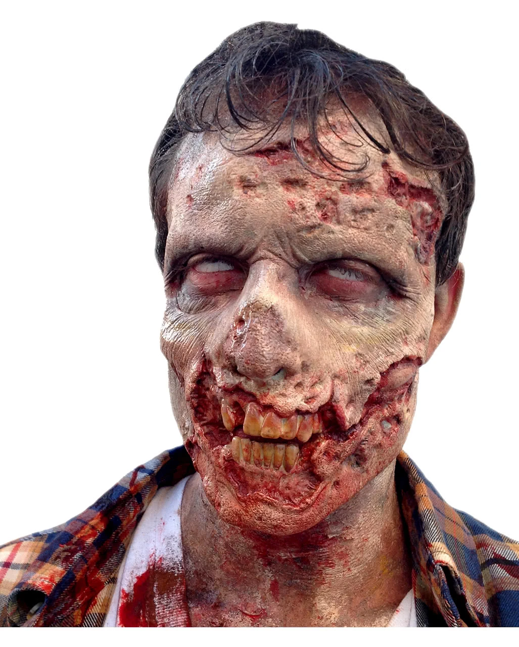 Zombie Schaumlatex Applikation 3 Zombie Schaumlatex Applikation