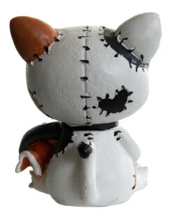 Furrybones Figur - Katze Groß -FaschingFreude Verkäufe furrybones calico mao mao suesse katze mit fisch halloween geschenkartikel halloween merchandise 27803 3 1