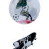 Deko Hänger Fußballer Und Fußballschuh -FaschingFreude Verkäufe fussball deko haenger mit fussballschuh fusball dekoration 8800201