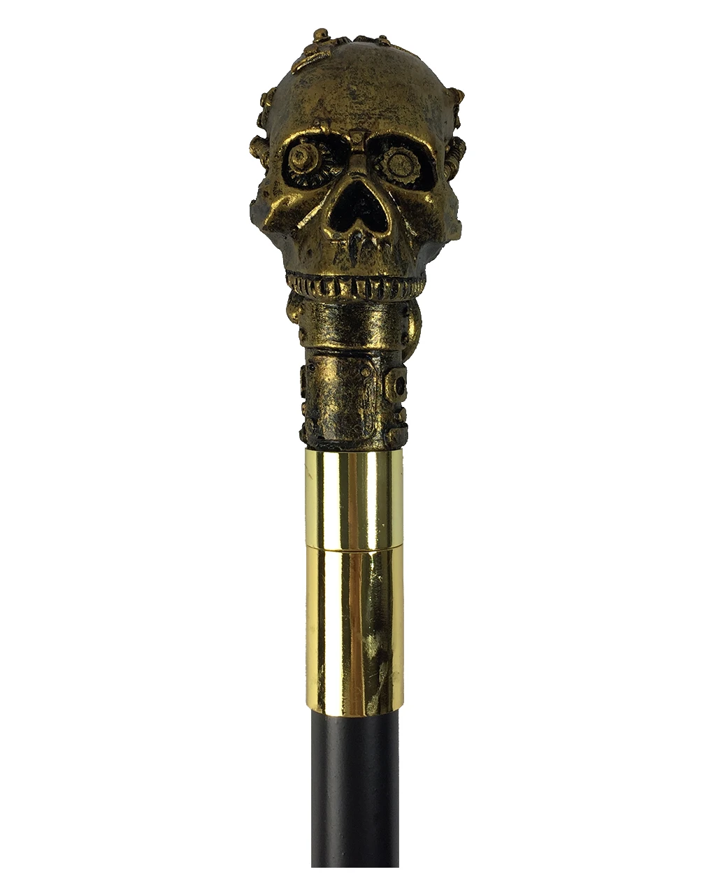 Steampunk Skull Gehstock 3 Steampunk Skull Gehstock