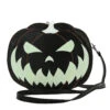 Jack O'Lantern Glow In The Dark Handtasche -FaschingFreude Verkäufe glow in the dark jack o lantern kuerbis handtasche jack o lantern cross body bag halloween und horror merchandise 53444