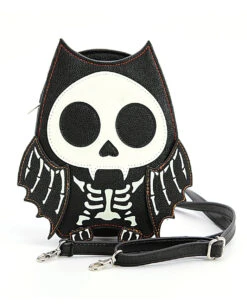 Skelett Fledermaus Handtasche "Glow In The Dark"