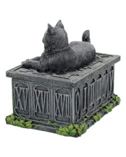 Glückswächter Katze Schatulle -FaschingFreude Verkäufe glueckswaechter katze auf box glueckswaechter katze schmuckschatulle fortunes watcher box with cat 39256 03