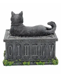 Glückswächter Katze Schatulle -FaschingFreude Verkäufe glueckswaechter katze auf box glueckswaechter katze schmuckschatulle fortunes watcher box with cat 39256 04