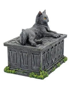 Glückswächter Katze Schatulle -FaschingFreude Verkäufe glueckswaechter katze auf box glueckswaechter katze schmuckschatulle fortunes watcher box with cat 39256 05